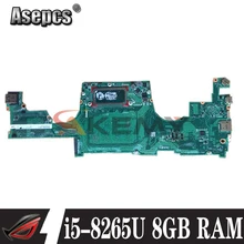L37637-601 For HP SPECTRE X360 13-AP Laptop Motherboard DA0X36MBAE0 REV: E W/ i5-8265U 8GB RAM In Good Condtion