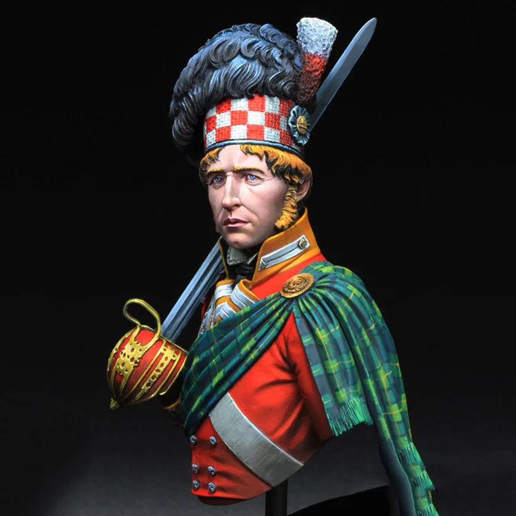 1/10 Смола Бюст строительный комплект Гордон Хайлендер|Наборы для сборки моделей| |