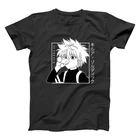 Kawaii Hunter X футболка с изображением охотника Men Killua рубашка Zoldyck футболка из мягкого хлопка Аниме Манга футболки одежда