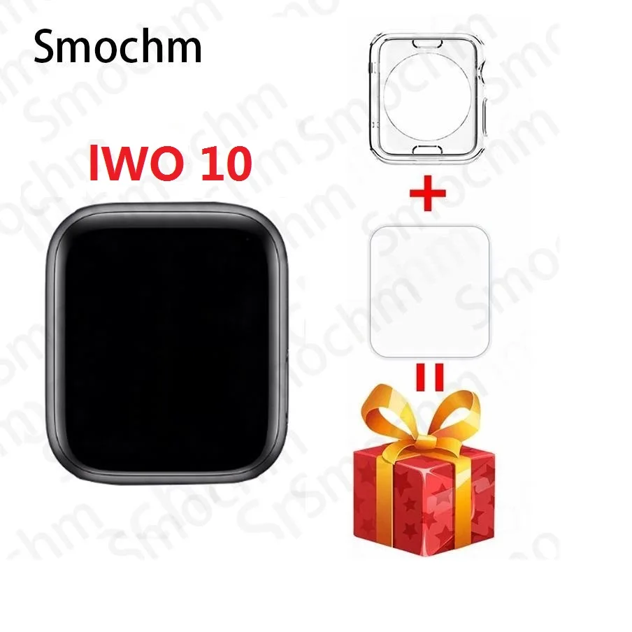 Смарт-часы Smochm IWO 10 Bluetooth GPS Wi-Fi обновленные MT2503 для Apple iPhone Android | Электроника
