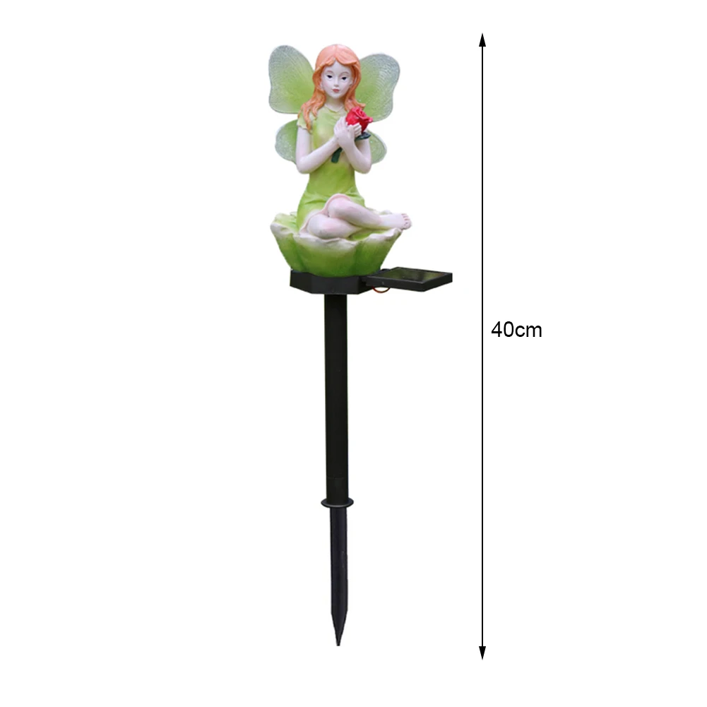 

LED Solar Flower Fairy Lights Outdoor Waterproof Pixie Light Lawn Stakes Lamps Yard Art for Home Garden Courtyard Festival Decor