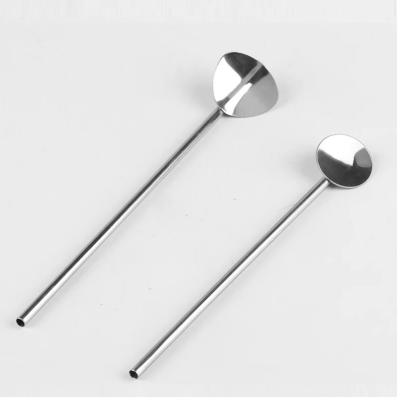 Нержавеющая сталь в форме сердца металлическая многофункциональная соломенная