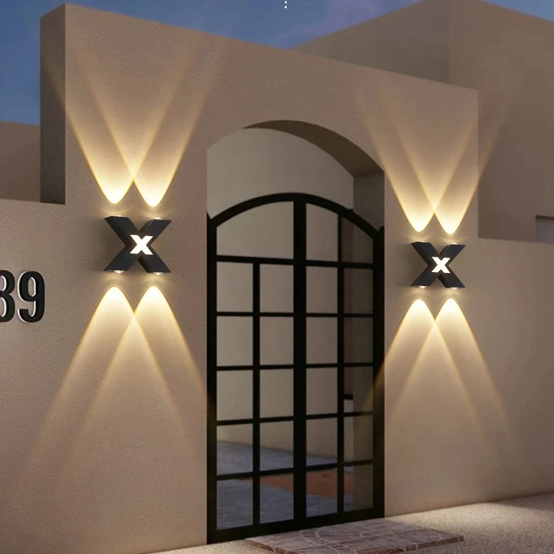 Уличный водонепроницаемый настенный светильник IP65 220 В 4 Вт 6 7 светодиодный для