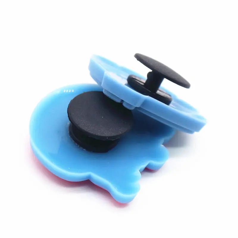 Novelty Cartoon Shoe Charms Accessories Crab Jellyfish Play Police Shoe Buckle Decoration for croc jibz Kids X-mas Party Gifts