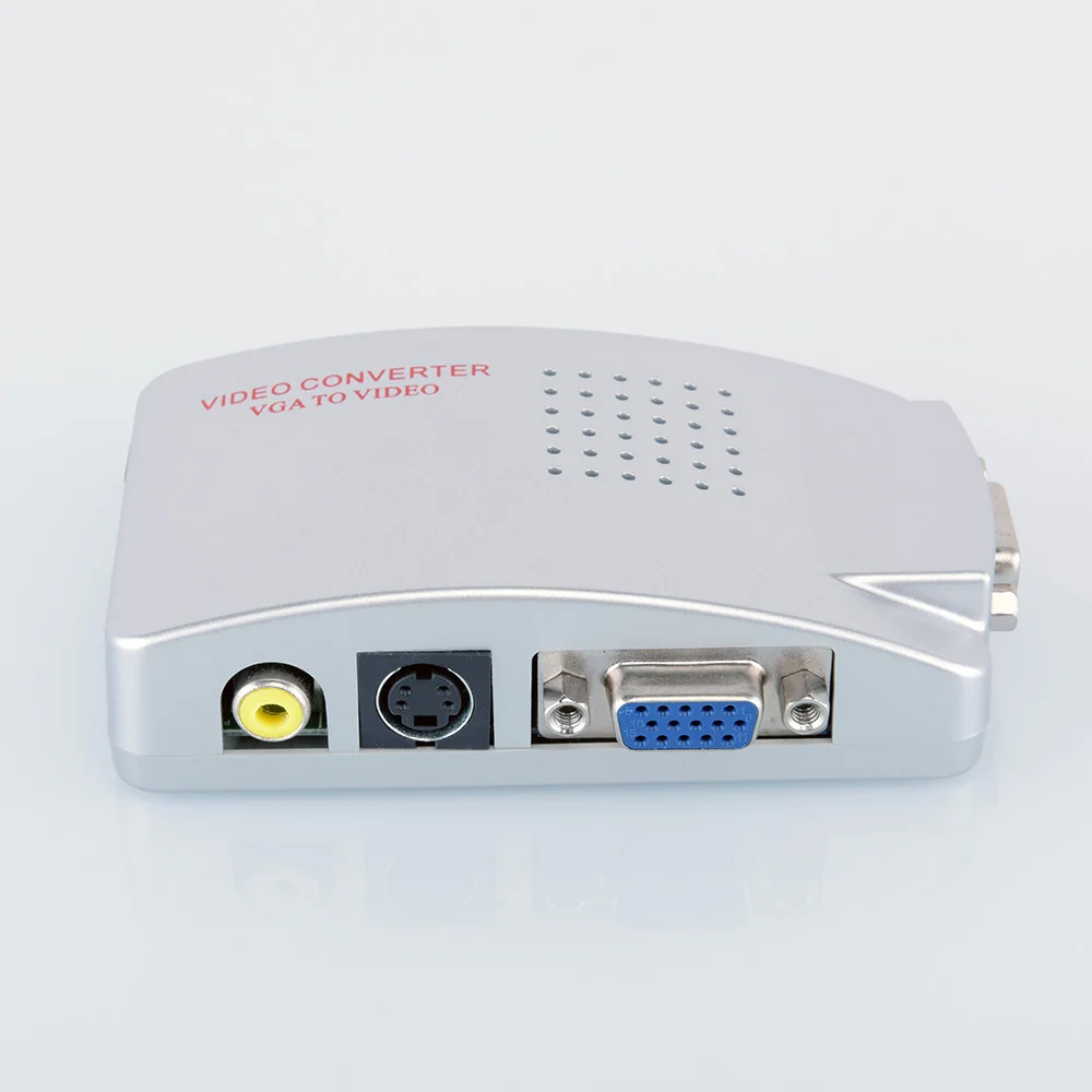 Переходник с VGA на AV RCA S-Video DAC (цифровой аналоговый конвертер) |