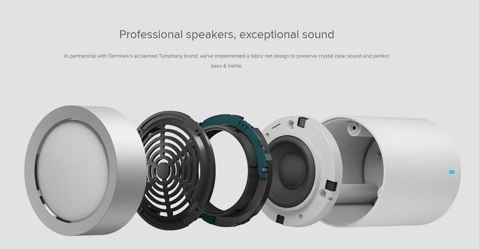 Xiaomi спикер версия 2 Cannon Колонка tymphany портативная беспроводная Xiaomi Bluetooth спикер II 2-я Громкая связь мини динамик