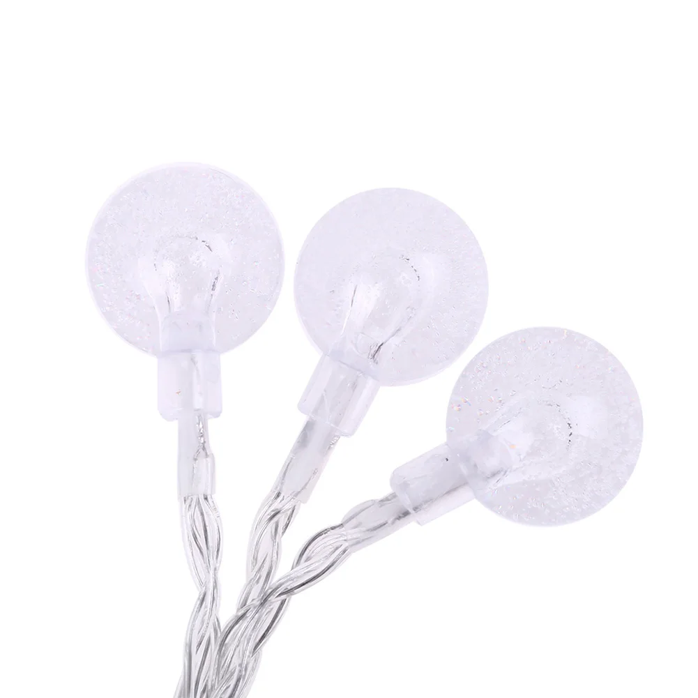 

Party Wedding Decorative Fairy Lights 2.35m 20LEDs Bubble Ball String Lights USB Wedding Fairy Curtain Lighting String