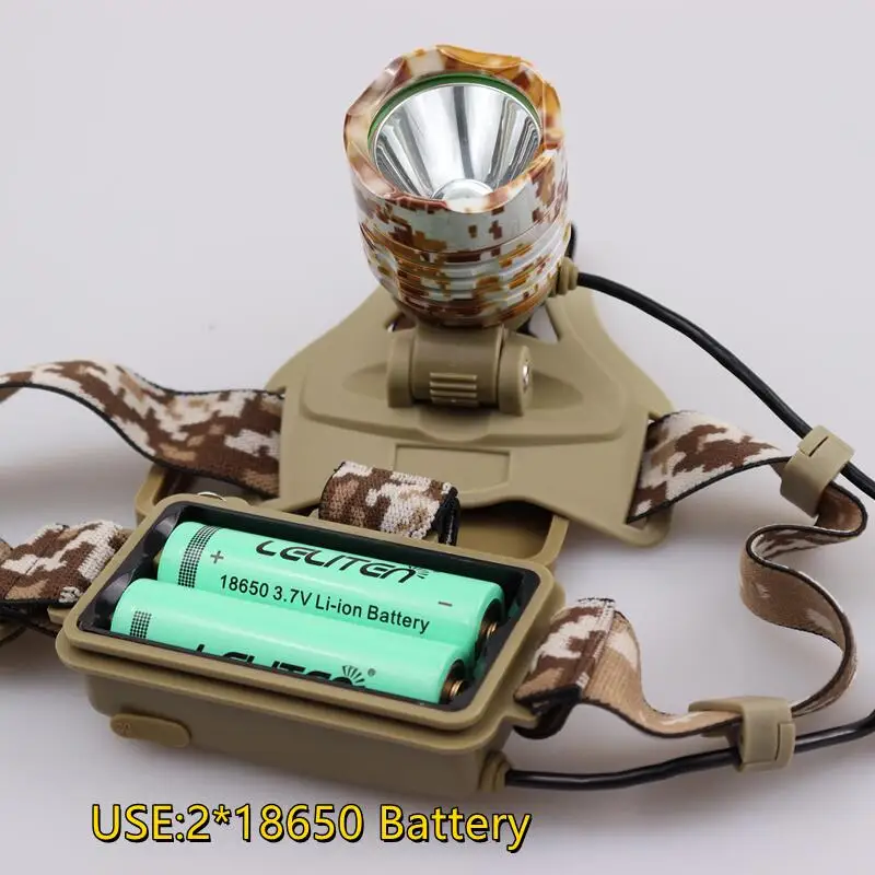 Прямая поставка зум налобный фонарь XML-T6/L2 светодиодный фонасветильник для