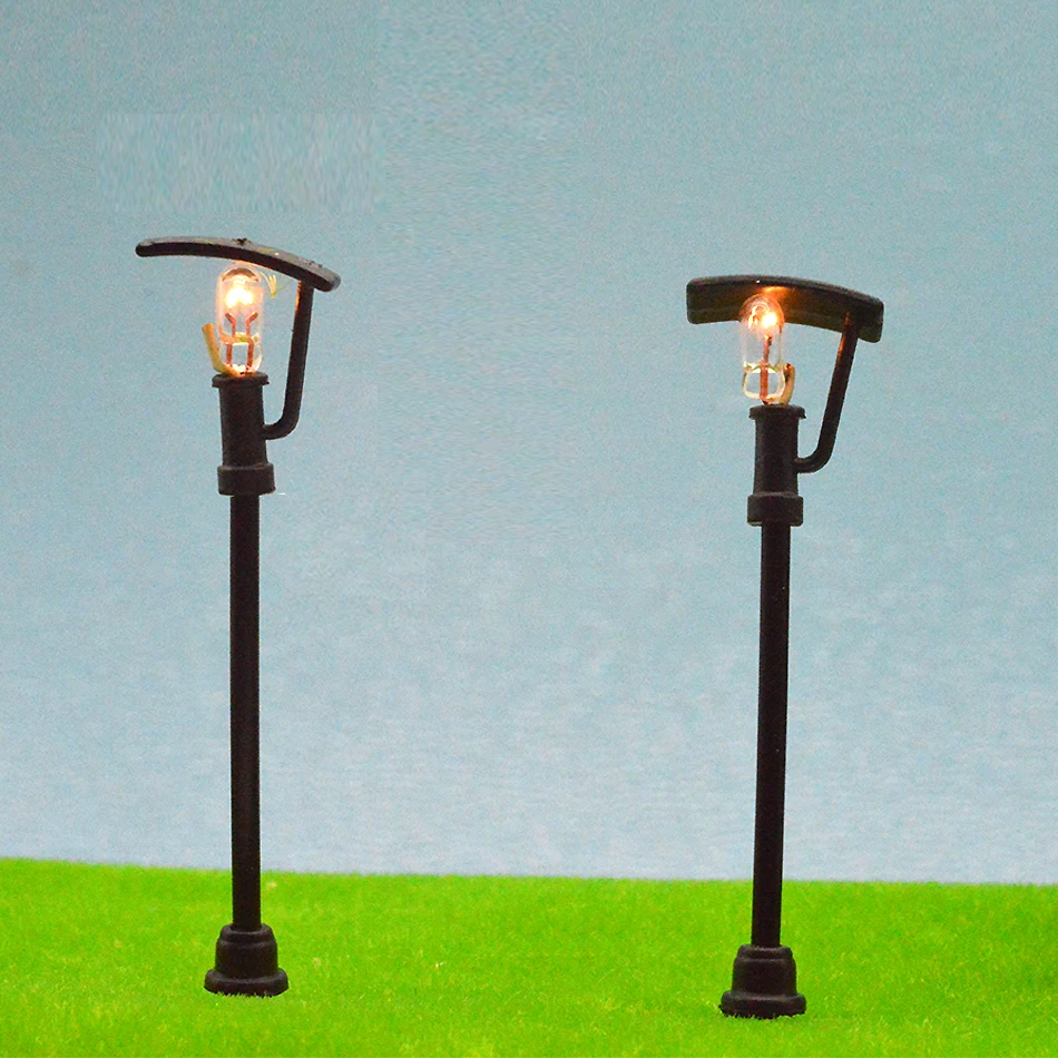 Архитектурная модель железной дороги садовый светильник масштаб 1/150 пейзаж для