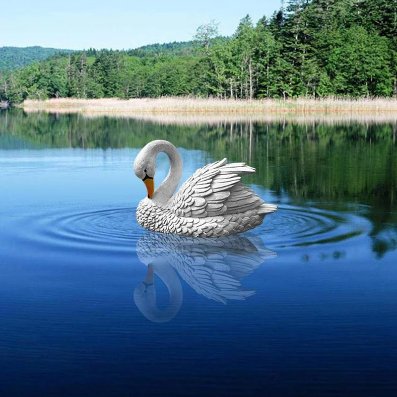 Реалистичные скульптуры из смолы искусство украшение для улицы двор плавающие