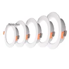 Светодиодный вниз светильник s, 5 Вт, 7 Вт, 9 Вт, 12 Вт, 15 Вт, 18 Вт, 24 Вт, AC220V светодиодный утопленные потолочные светильники Водонепроницаемый светодиодный потолочный светильник номер Освещение в помещении светильник Инж