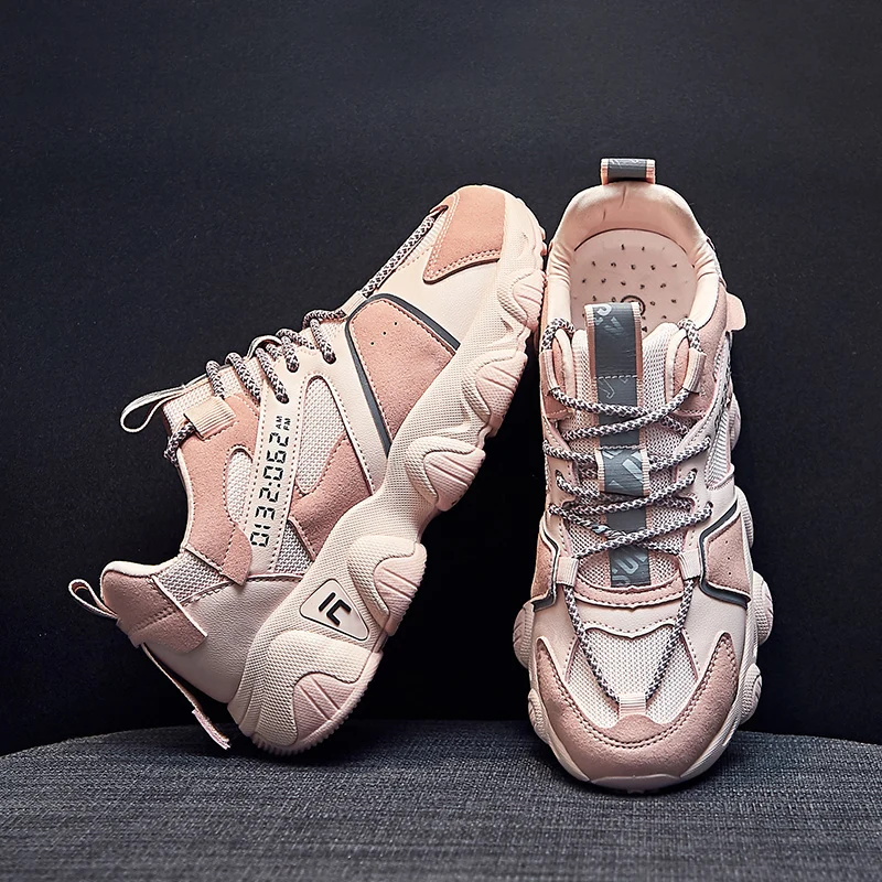 

spring mesh women vulcanized casual wedge shoes fashion platform ladies leisure sneakers designer ins girls sports Daddy shoes