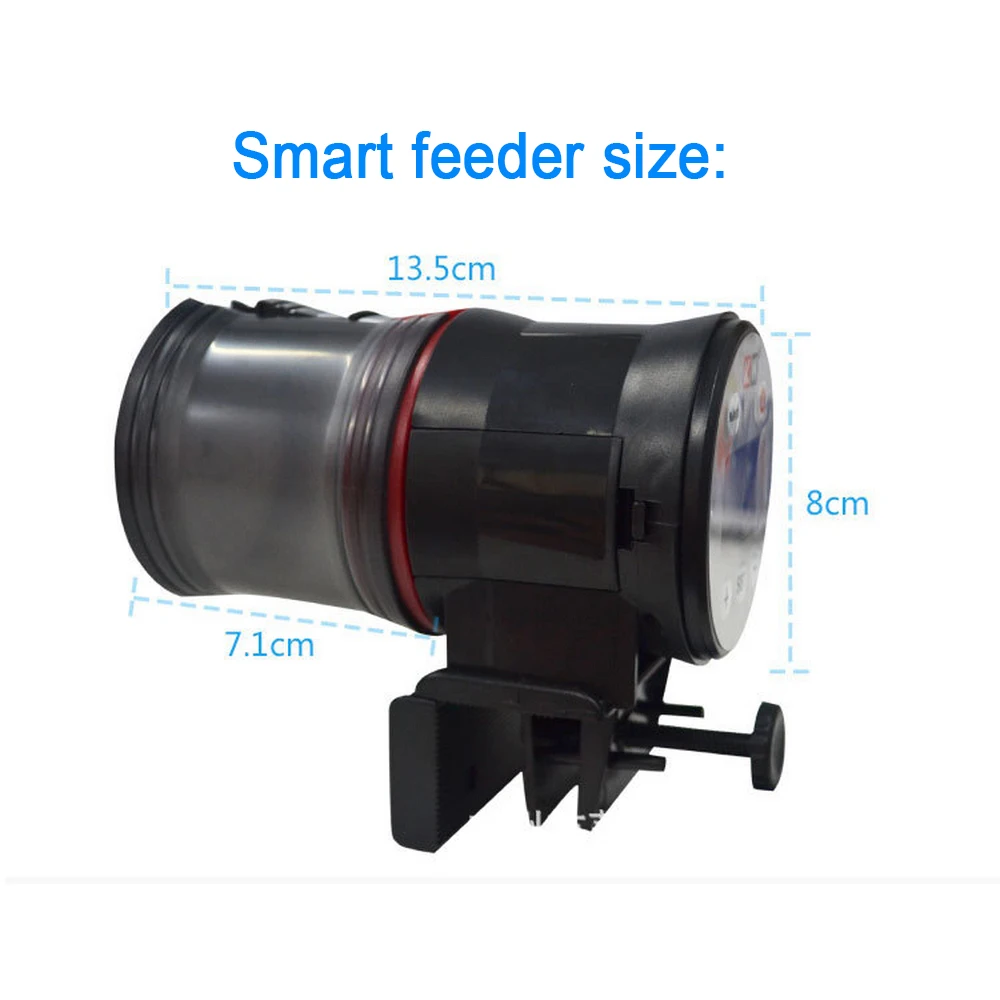ЖК дисплей Электронный Умный Автоматический фидер для рыб дозатор с таймером