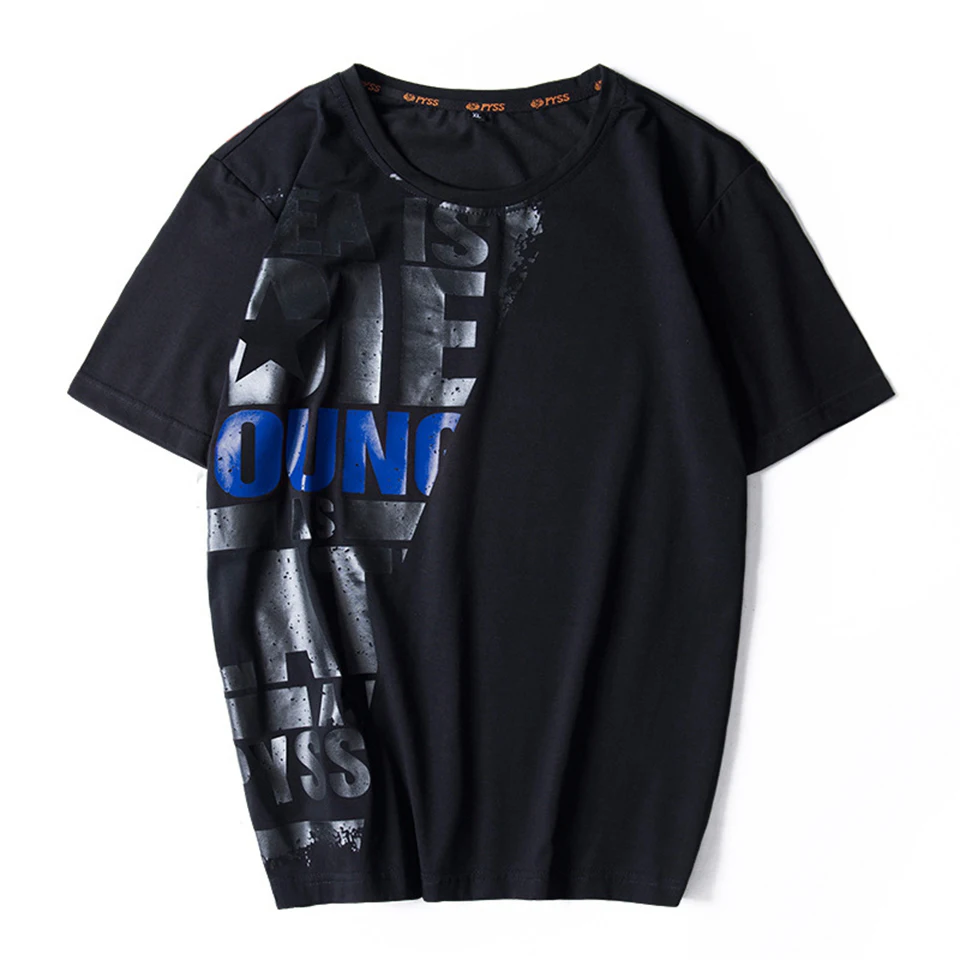 

Quality 95% Cotton 5%Spandex Big Size L-8XL Anti-pilling Short Sleeve Men T Shirt Fashion Street White Summer O-neck Man T-shirt