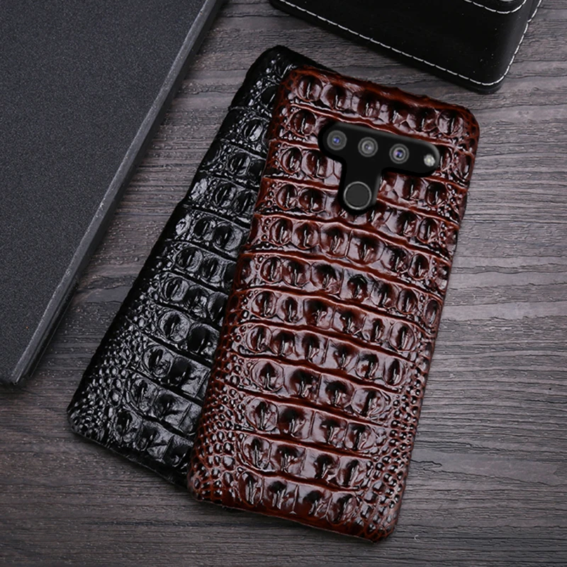Натуральная кожа чехол для телефона LG V50 V40 V30 V20 V10 G3 G4 G5 G6 G7 G8 G8s Q6 Q7 Q8 ThinQ из