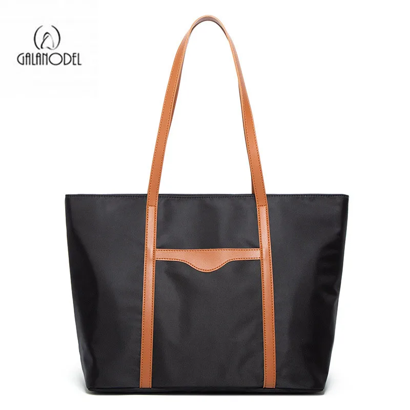 

Летние Новые повседневные сумки-тоуты 20121, модные нейлоновые водонепроницаемые женские черные кошельки, сумка для покупок, женские сумки на...