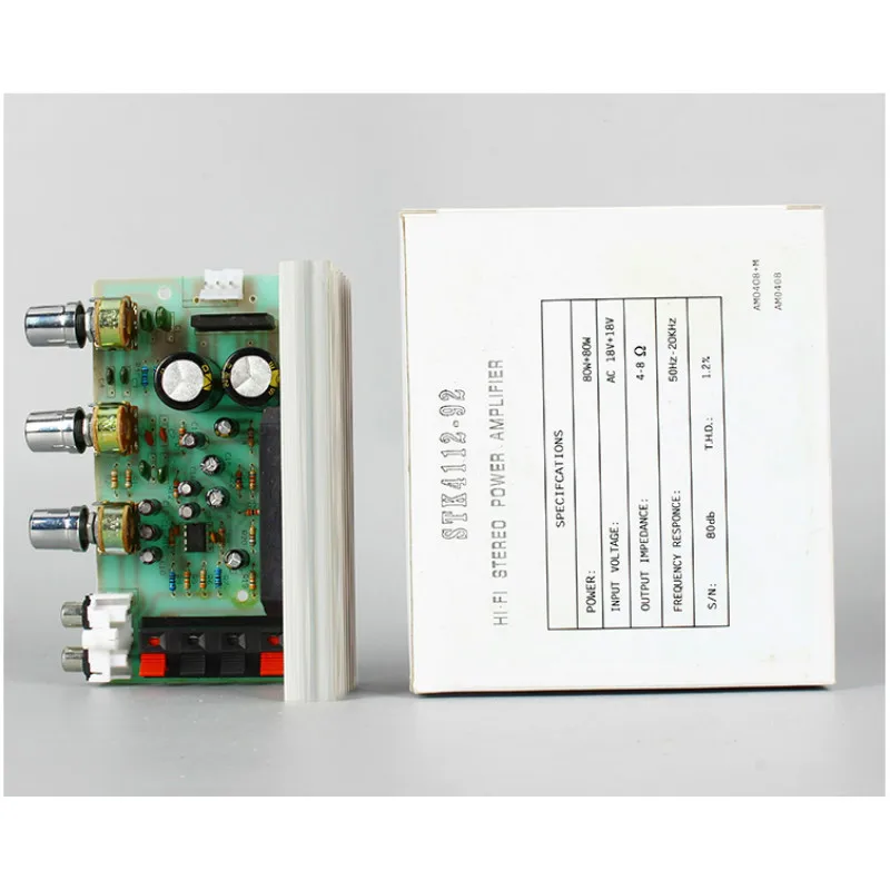 

SOTAMIA Stereo Power Audio Board Amp 50W*2 Amplificador STK4102 4122 4132 4162 4182 Sound Amplifiers Speaker Home Theater DIY