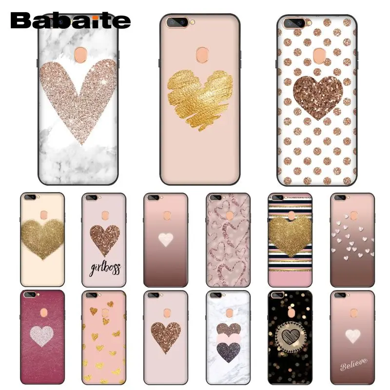 Платье с блестками принтом в форме сердца мягкий чехол для телефона из ТПУ Тонкий