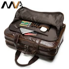 Портфель MVA мужской из натуральной кожи, сумка для ноутбука 15 дюймов, сумка для компьютера Доктор ювер, большой саквояж из натуральной кожи, 9205