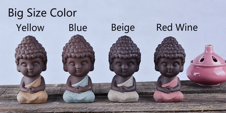 Маленькая статуя Будды статуэтка монаха татагата Индия Йога мандала чай