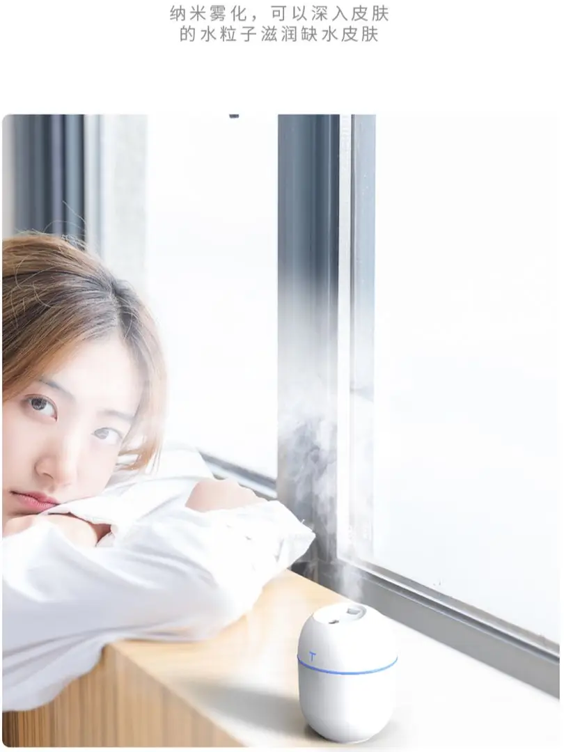 

Colorful Eggs USB Ultrasonic Mini Air Humidifier 220ml Aroma Essential Oil Diffuser Sprayer With LED Light For Home Car Office