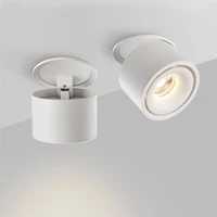 adjustable concealed ceiling light dimmable nordic indoor spotlight 10w 12w 15w