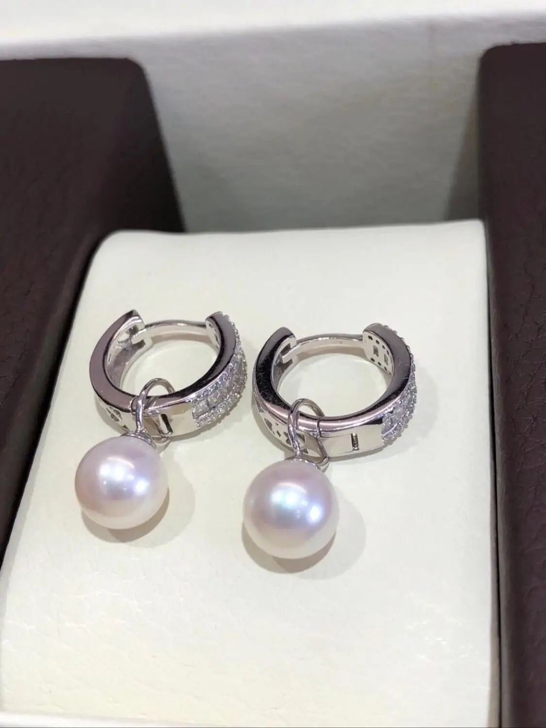 DIY Mounts 925 Sterling Silver Earrings Findings Settings Base Mountings Parts for Coral Pearls Agate Crystal Stones Jade