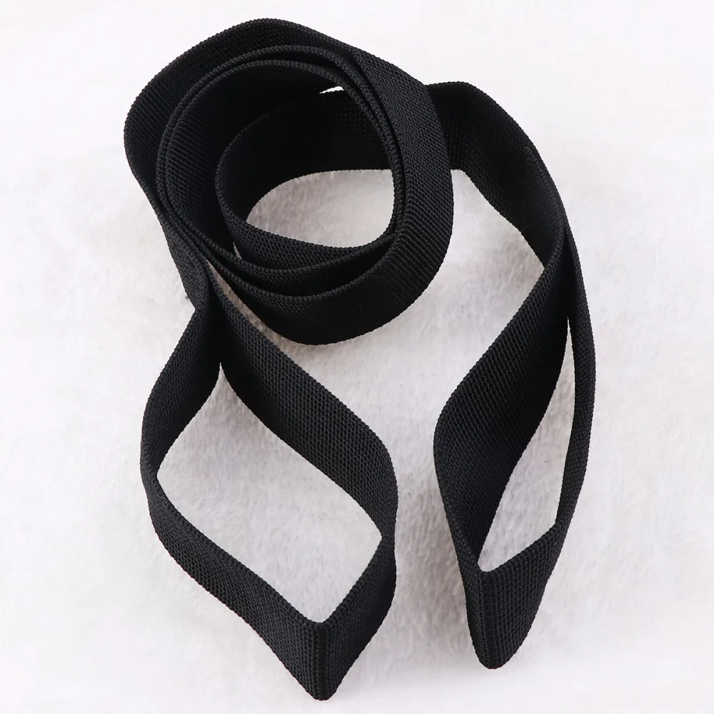 

Ice Skates Handheld Carrying Strap Outdoor Shoulder Leash (Black)