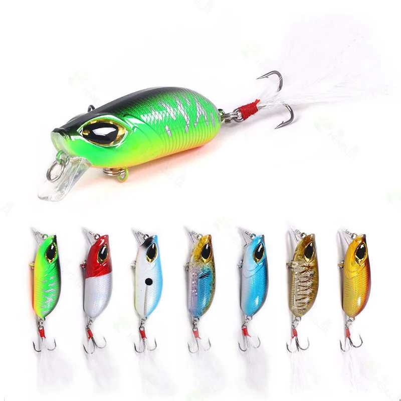 

1PC 5.5cm 8g Minnow Fishing Lures Crankbait Swimming Crank Baits Artificial Swimbait Wobblers Fishing Tackle Diving 0.5-1.5m