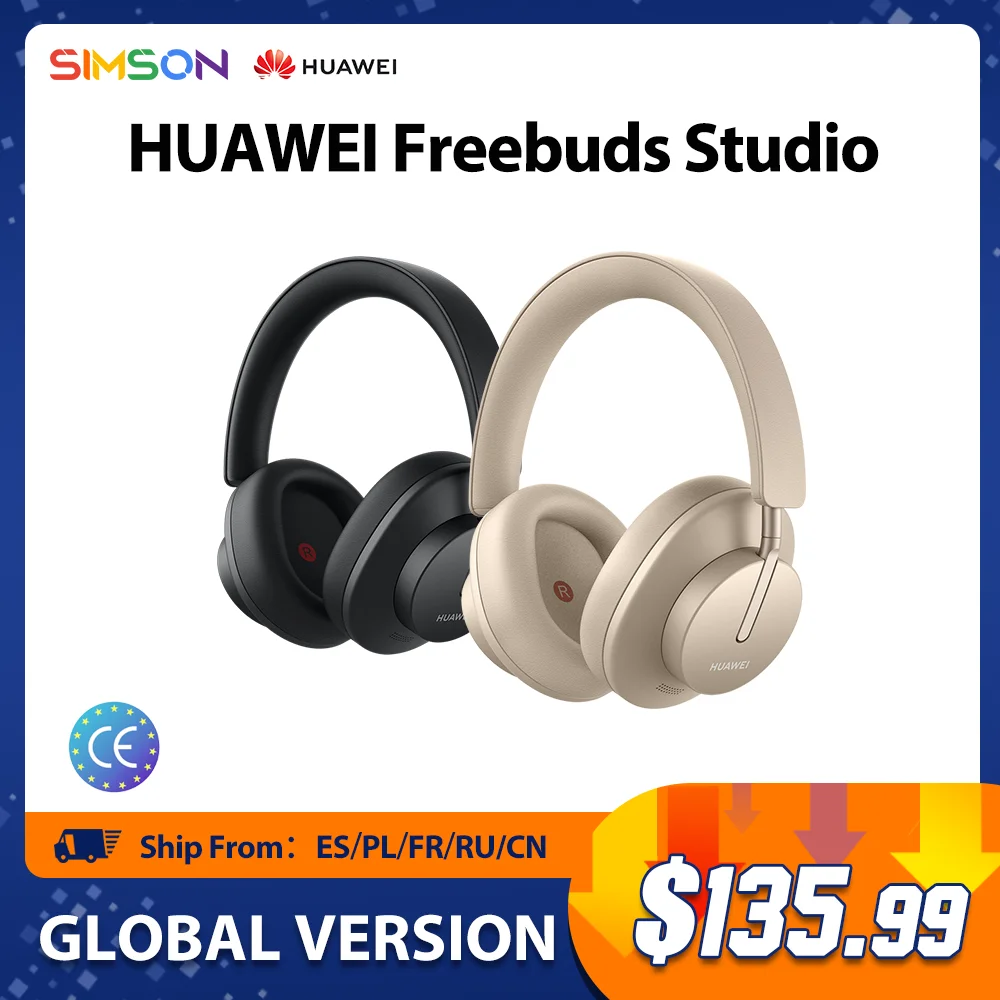 Студийные наушники Huawei Freebuds Bluetooth для аудиофилов Беспроводная игровая гарнитура