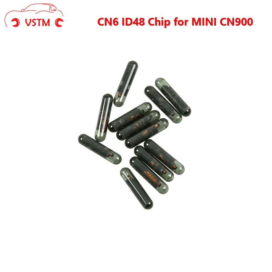 

5pcs/lot CN6 ID48 Chip for MINI CN900 Car Transponder 48 Chip Glass Blank Chip for ND900 Key Programmer Copy Car Key