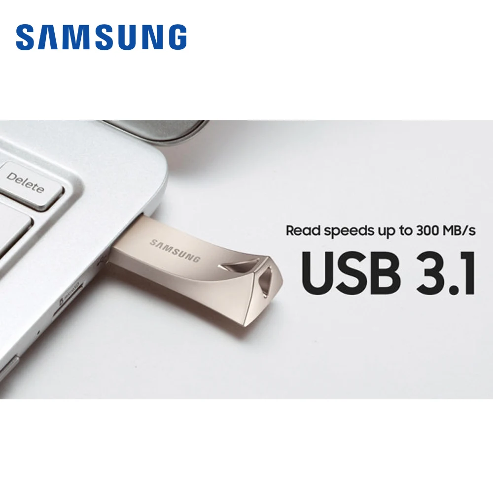 USB флеш накопитель SAMSUNG Металлический Мини 256 ГБ 128 Гб 64 32 3 1 карта памяти