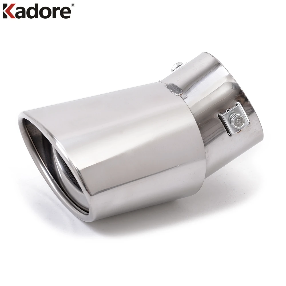 

Для Hyundai Tucson ix35 2010 2011 2012 Нержавеющая сталь заднего Глушитель накладка хвост выхлопной трубы глушитель Конец отделка