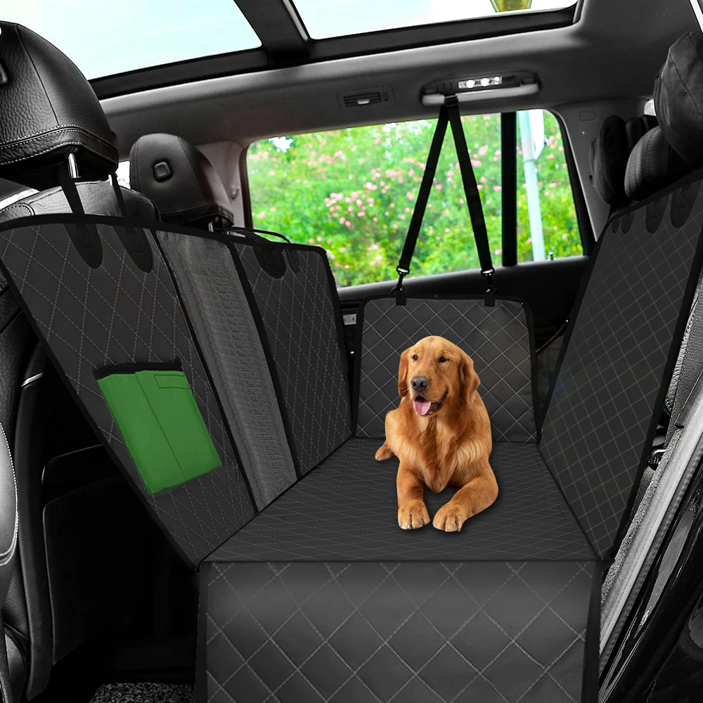 Miglior Coprisedile Per Auto Per Cani Coprisedile Posteriore In Mesh Impermeabile Trasportino Per Animali Domestici Amaca Protezione Per Cuscino Con Cerniera E Tasca Forniture Da Viaggio