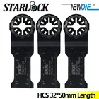 NEWONE Starlock 32*50 мм лезвия пилы длиной HCS подходят для электрических колеблющихся электроинструментов для дерева гипсокартона и пластиковых материалов