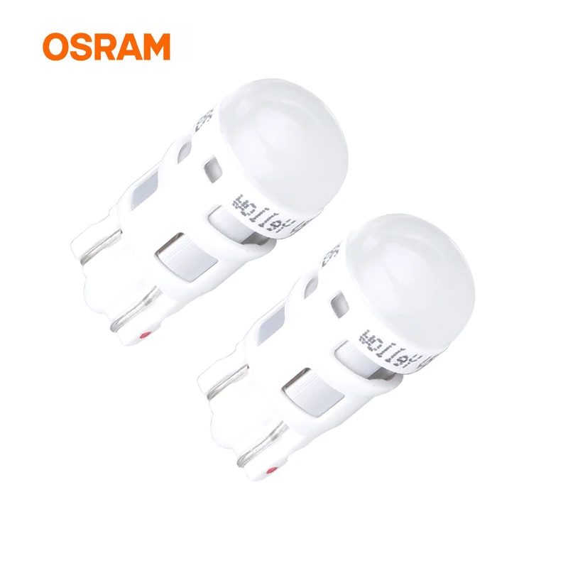 OSRAM свет автомобиля фары указателя поворота светодиодный T10 W5W 194 12V небесно белый