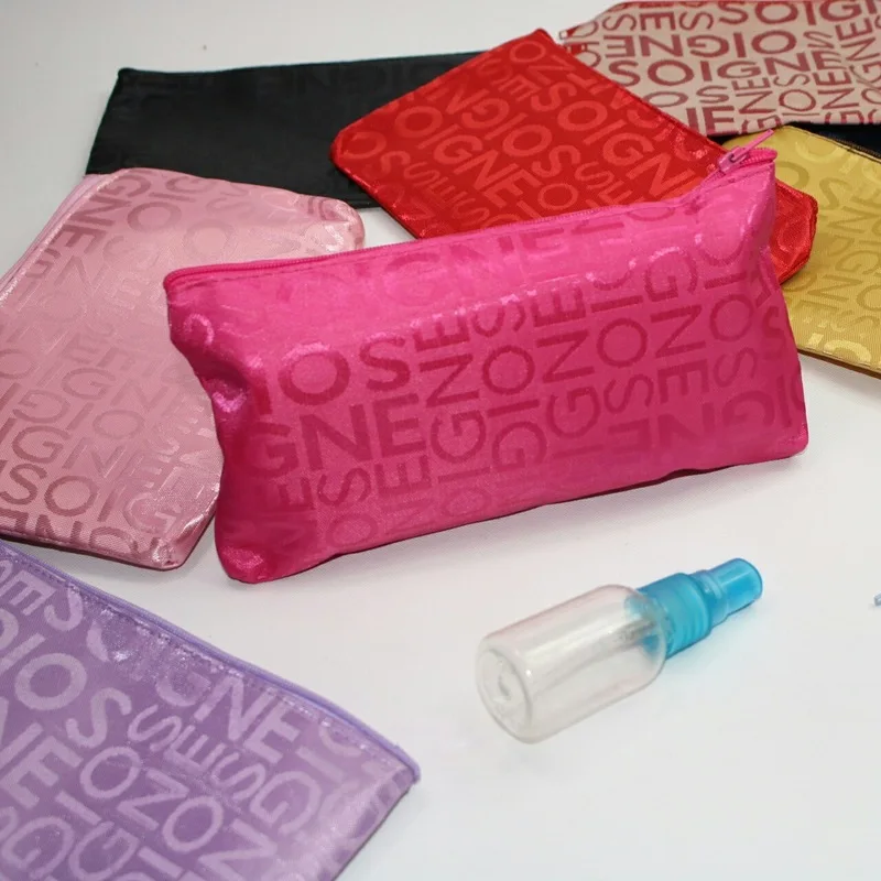 Женская портативная Милая многофункциональная косметичка на молнии для