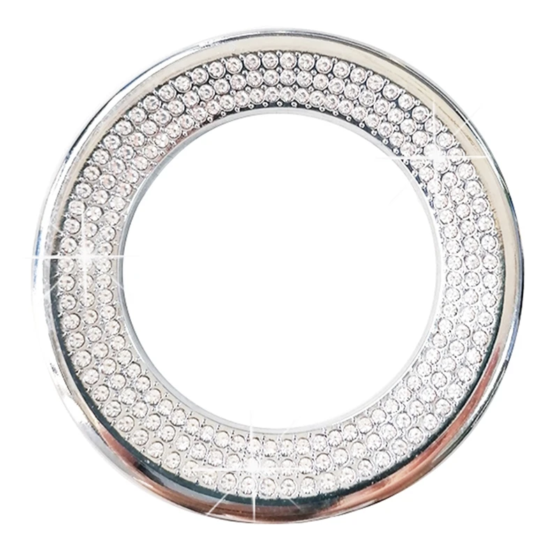 

Steering Wheel Emblem Logo for Jeep Bling Accessories Cherokee Grand Cherokee Compass Interior Parts Cover Stickers