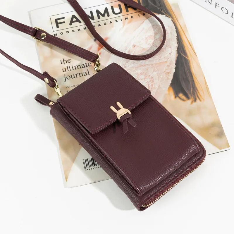 Сумки через плечо для сотового телефона женские маленькие сумки на брендовый