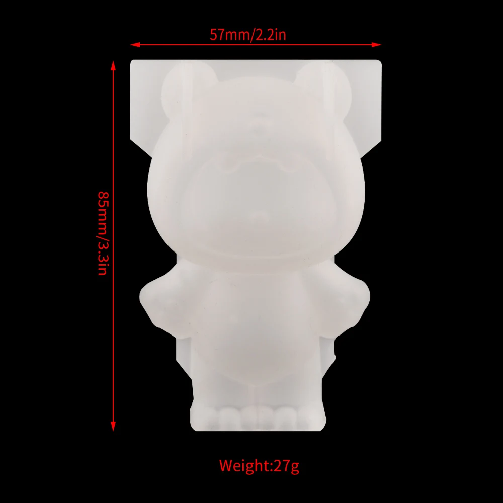 

DM148 DIY Animal Cat Paw Mobile Holder Silicone Molds For Crafts 3D Epoxy Resin Silicon Mould Accessories Home Ornaments