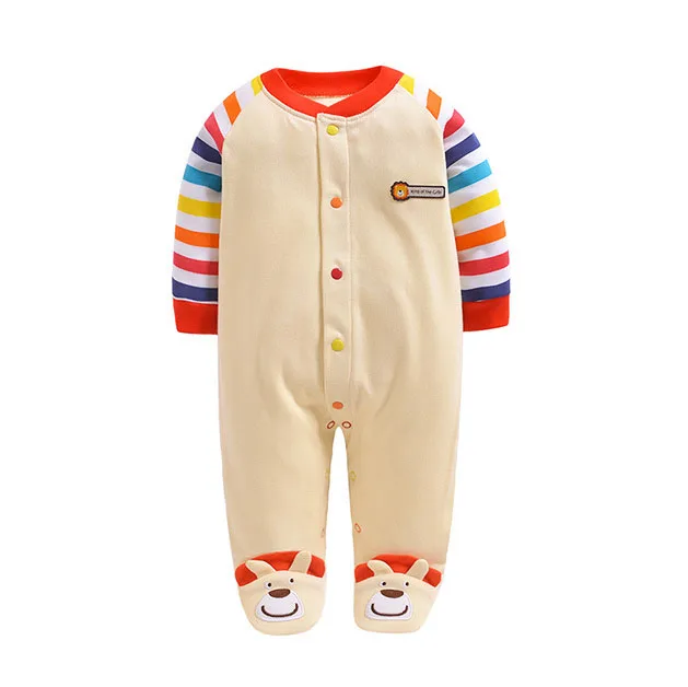 Детский комбинезон для новорожденных Осенний хлопковый MVP мальчиков и девочек с