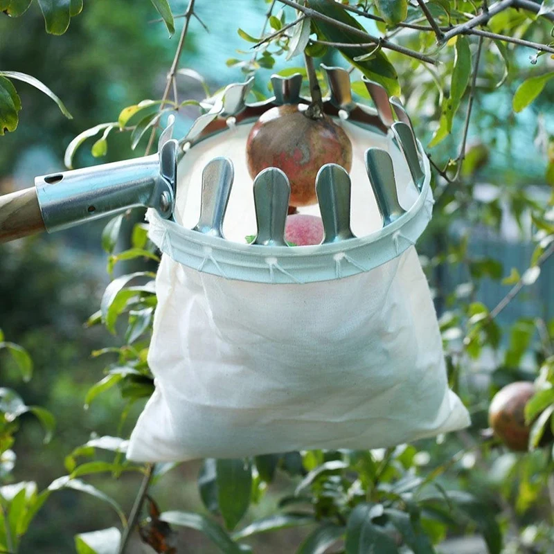 Fruit Picker Head Basket Or Picking Tools Fruits Catcher For Harvest Apple Citrus Pear Peach | Мебель