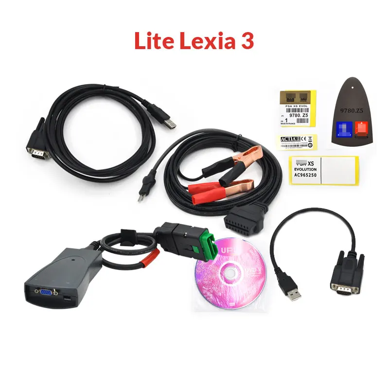 Lite Lexia 3 Lexia 3 Lite версия Diagbox 7,83 OBD2 Авто сканер 921815B чип Lexia3 PP2000 для Citroen/peugeot OBD2 диагностический инструмент lexia3 - Цвет: Lite Lexia 3