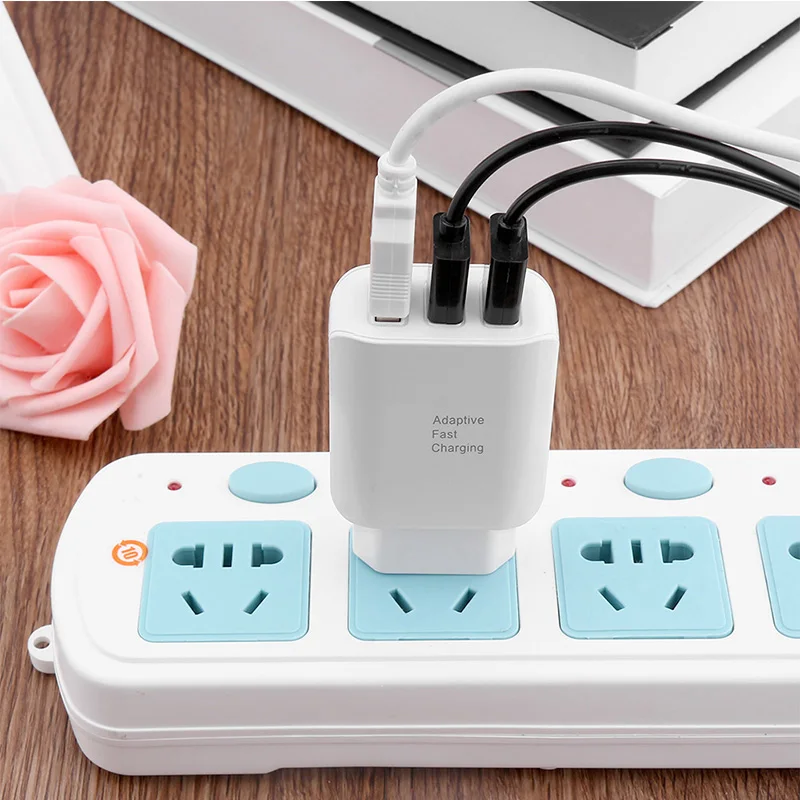 Универсальное зарядное устройство с 3 портами USB 5 В 2 А 220 В-5 | Обустройство дома