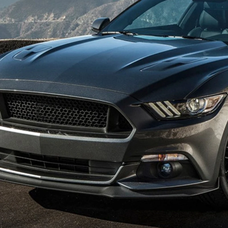 Для Ford Mustang 2015 2017 передний капот воздухозаборник отделка Совок вентиляционные