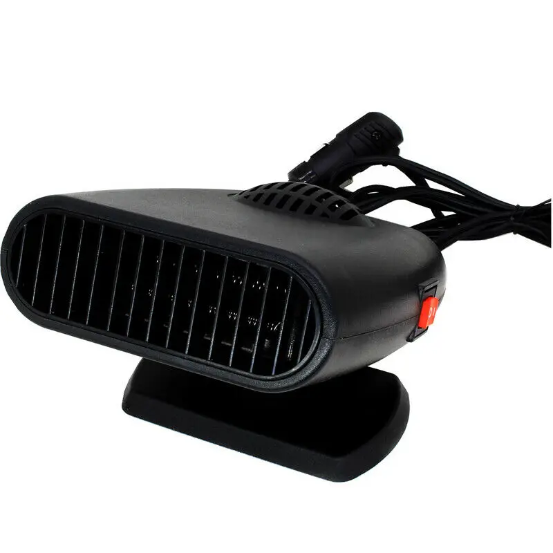 

150W Heater Black 135cm Accessory Parts Car 12V Portable Electric Heater