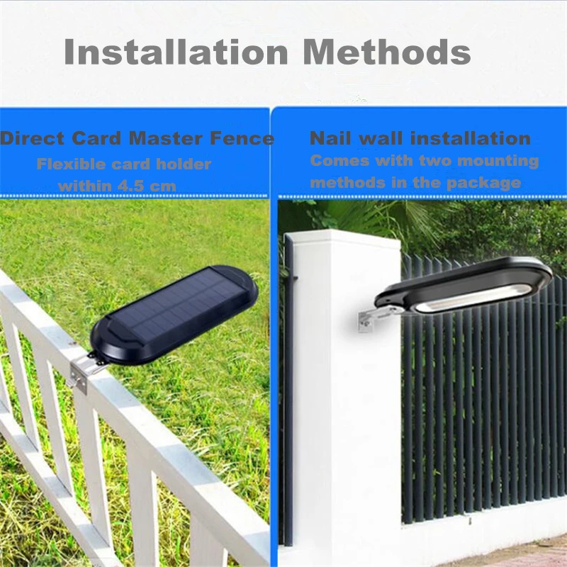 Солнечные огни датчик движения свет водонепроницаемый открытый беспроводной