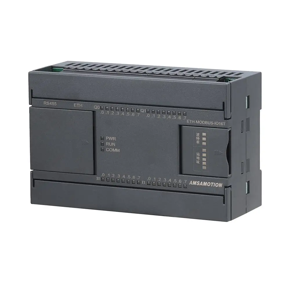 ETH-MODBUS-IO16T протокол RTU RS485 PLC расширяемый модуль 16-канальный вход Выходной