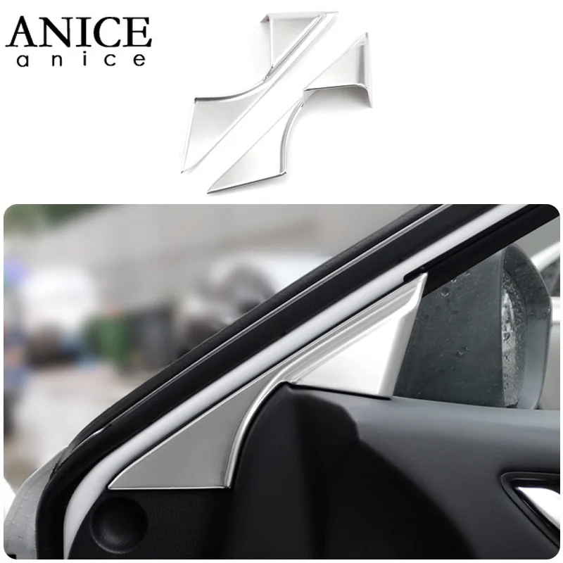 

Carbon fiber grain Door A Pillar frame Cover Trim For Mazda6 ATENZA M6 2016-2018 ABS