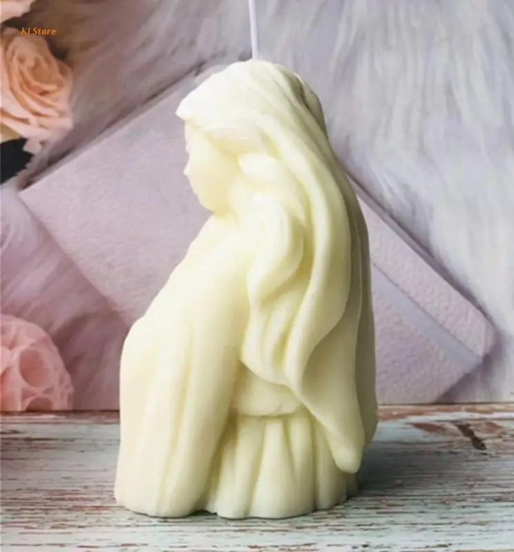 

3D Mother Child Portrait Candle Resin Mold Aromatherapy Plaster Silicone Mould